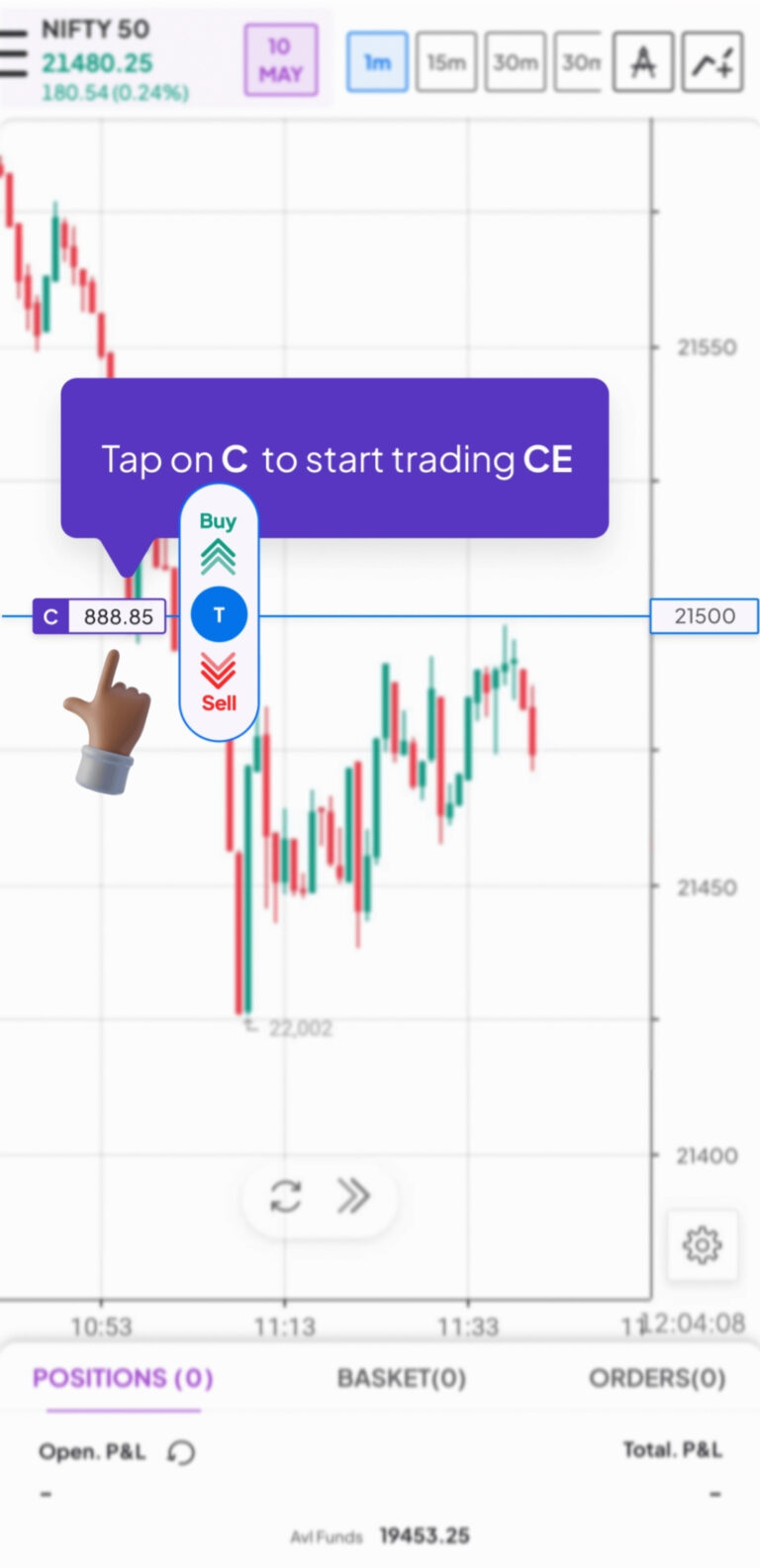 How to Place and Exit from Trade Positions in Smart Options?